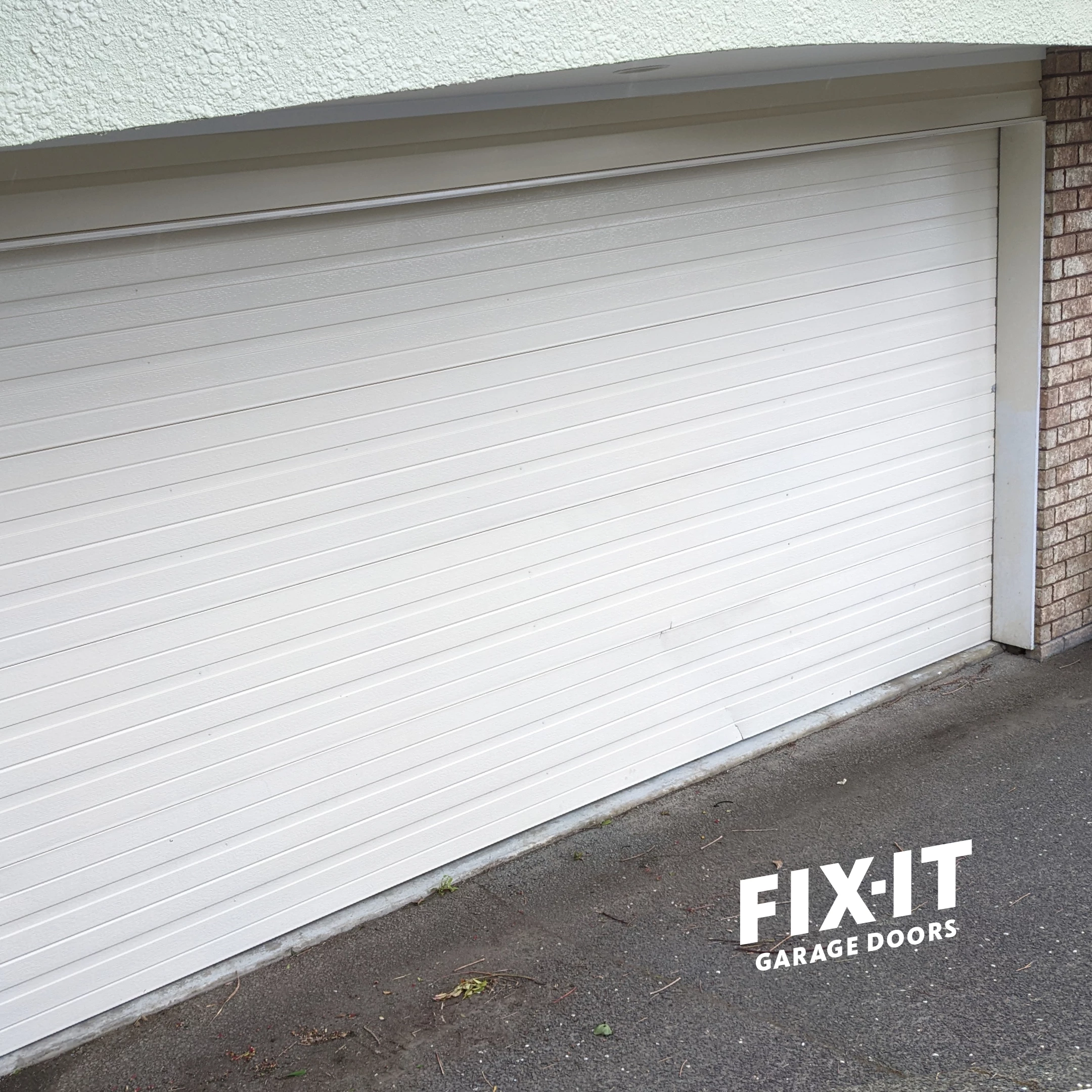 Garage Door Panel Replacement Hibiscus Coast - Before