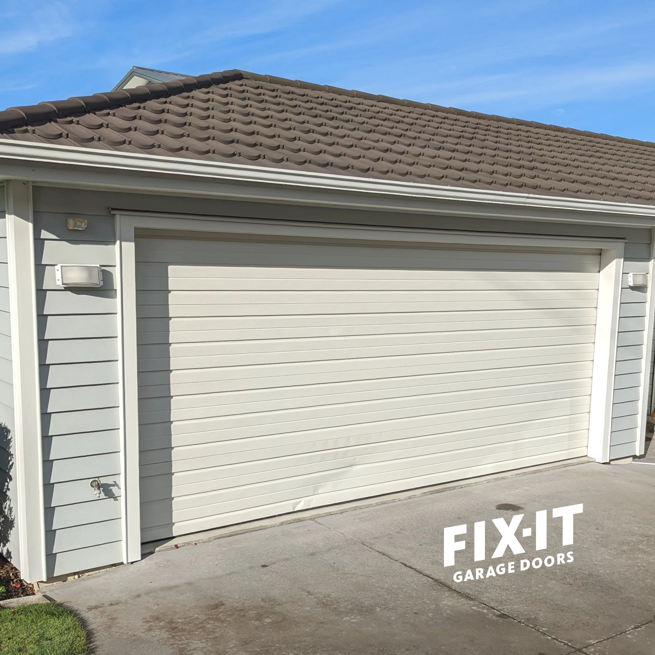 Garage Door Panel Replacement Stanmore Bay - Before